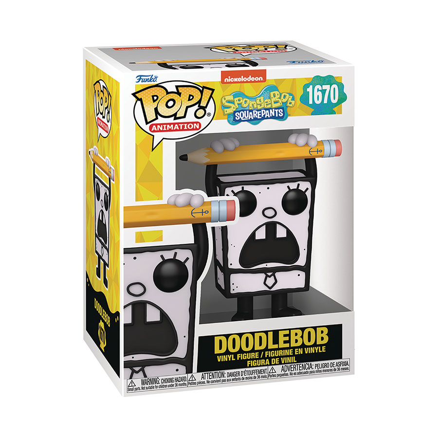 POP Television SpongeBob SquarePants 25th Anniversary DoodleBob Vinyl Figure