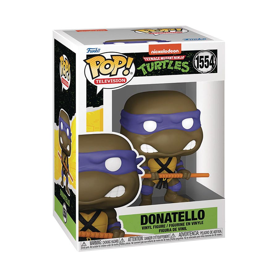 POP Television Teenage Mutant Ninja Turtles Donatello (Classic) Vinyl Figure