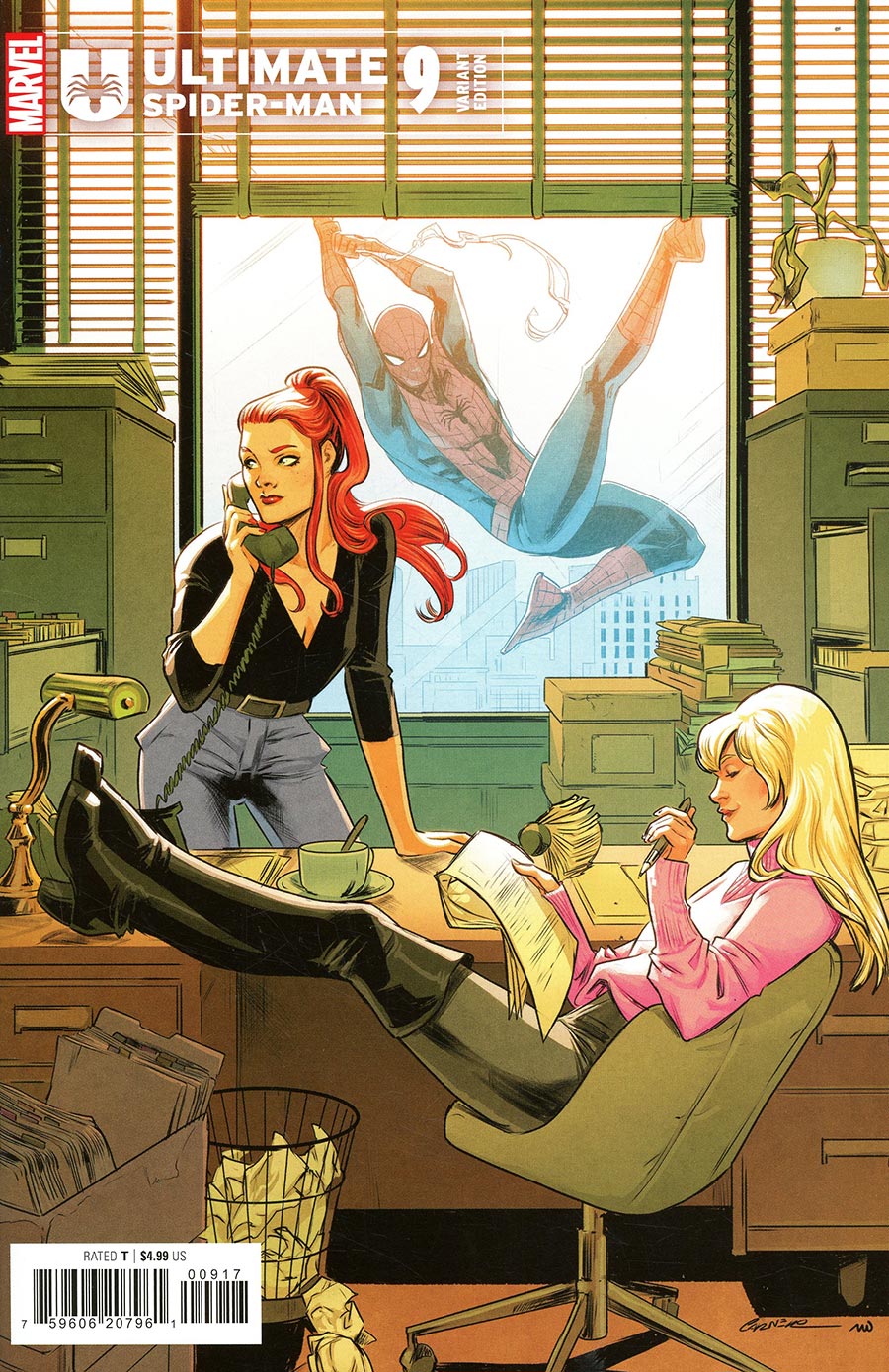 Ultimate Spider-Man Vol 2 #9 Cover D Incentive Carmen Carnero Variant Cover