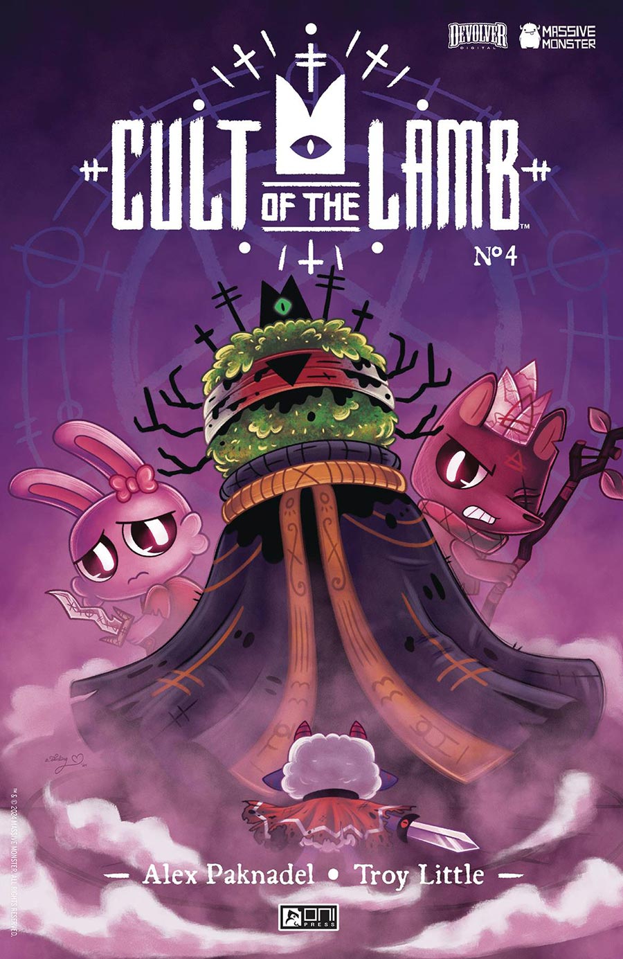 Cult Of The Lamb #4 Cover C Incentive Abigail Starling Variant Cover