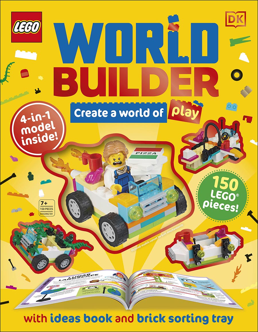 LEGO World Builder Create A World Of Play With 4-In-1 Model And 150 Build Ideas HC