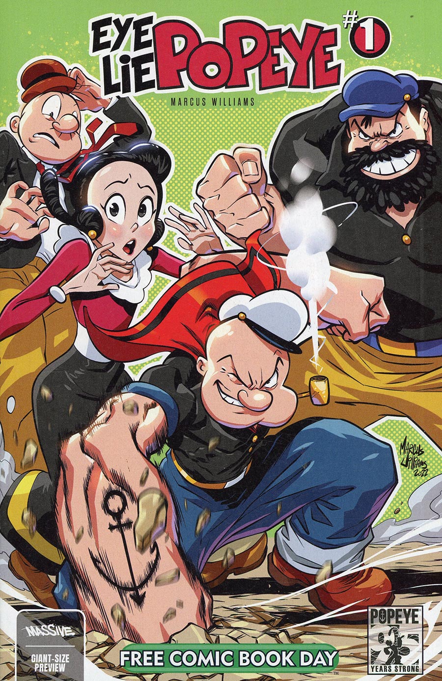 Popeye Eye Lie Popeye #1 FCBD 2024