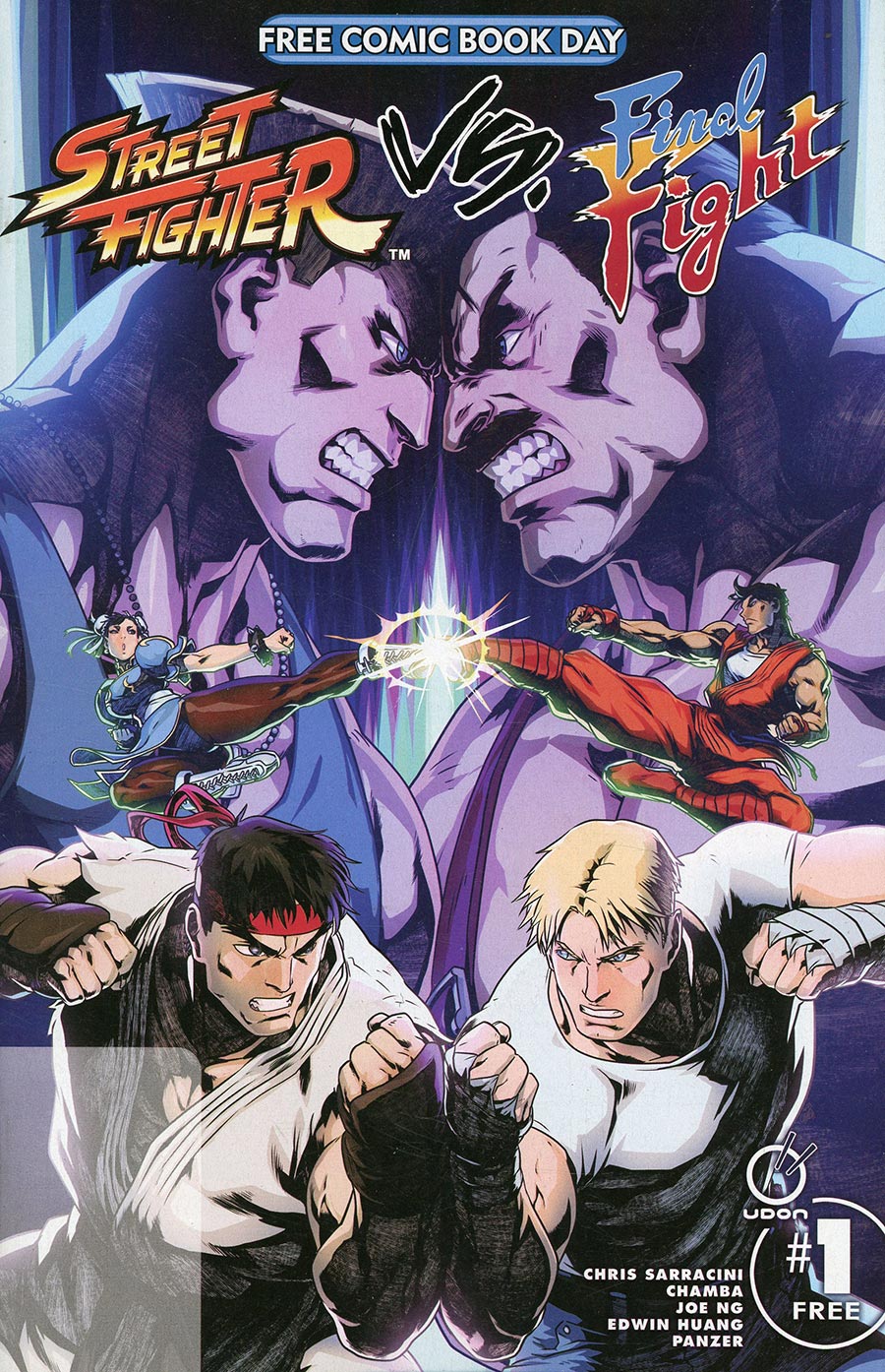 Street Fighter vs Final Fight #1 FCBD 2024
