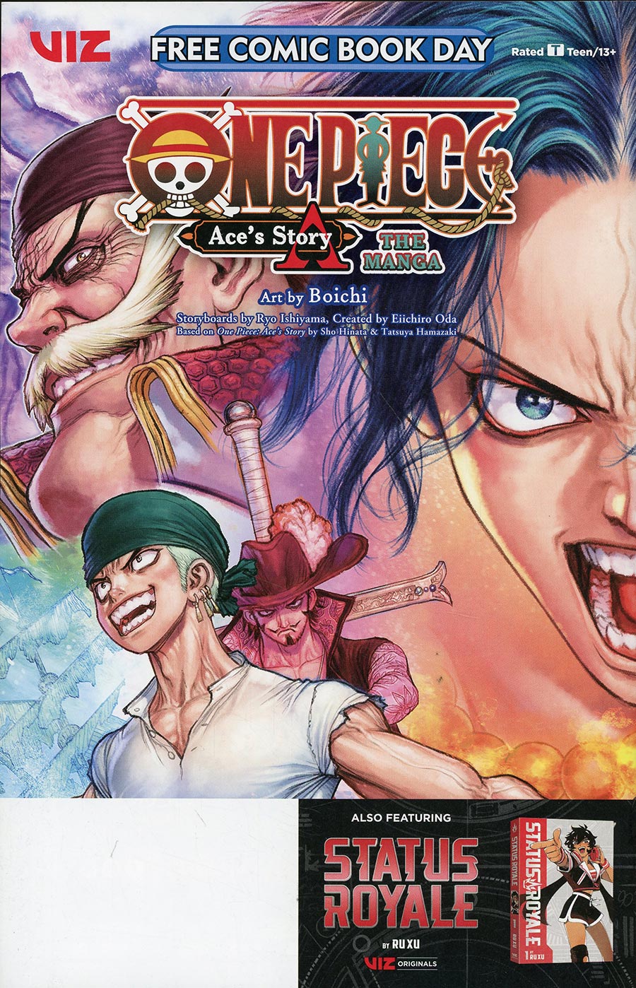 One Piece Aces Story & Status Royale FCBD 2024