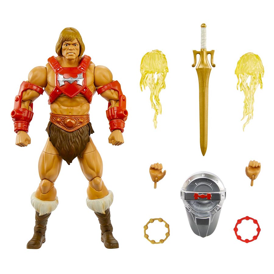 Masters Of The Universe Masterverse New Eternia Thunder Punch He-Man Action Figure