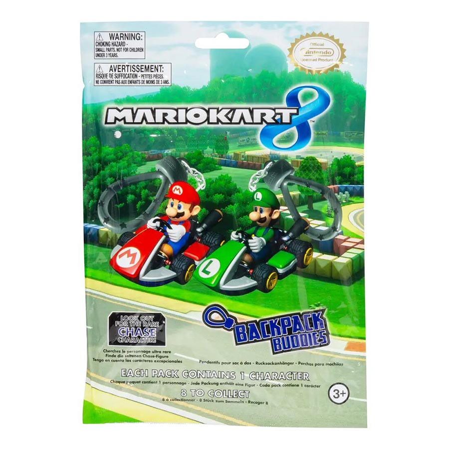 Nintendo Mario Kart Figure Hanger Blind Mystery Box