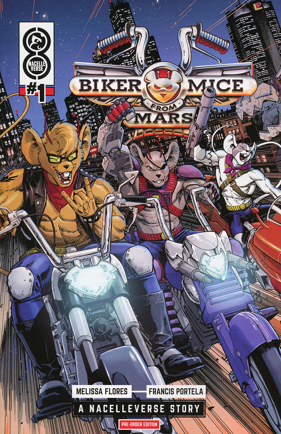 Biker Mice From Mars Vol 2 #1 Cover H Variant Dustin Weaver Pre-Order Cover