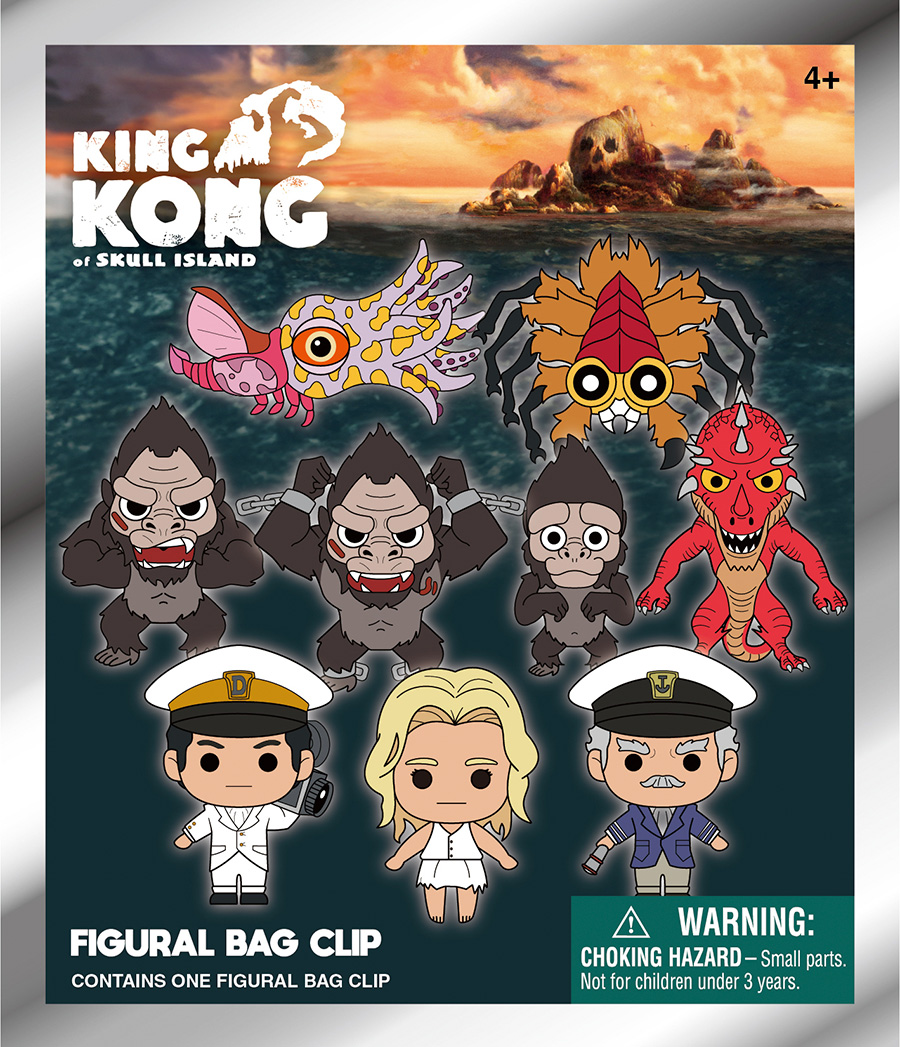 Kong 3D Foam Bag Clip Blind Mystery Box