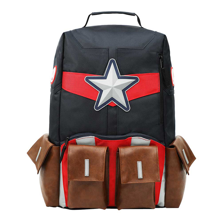 Marvel Captain America Suit-Up Character Backpack