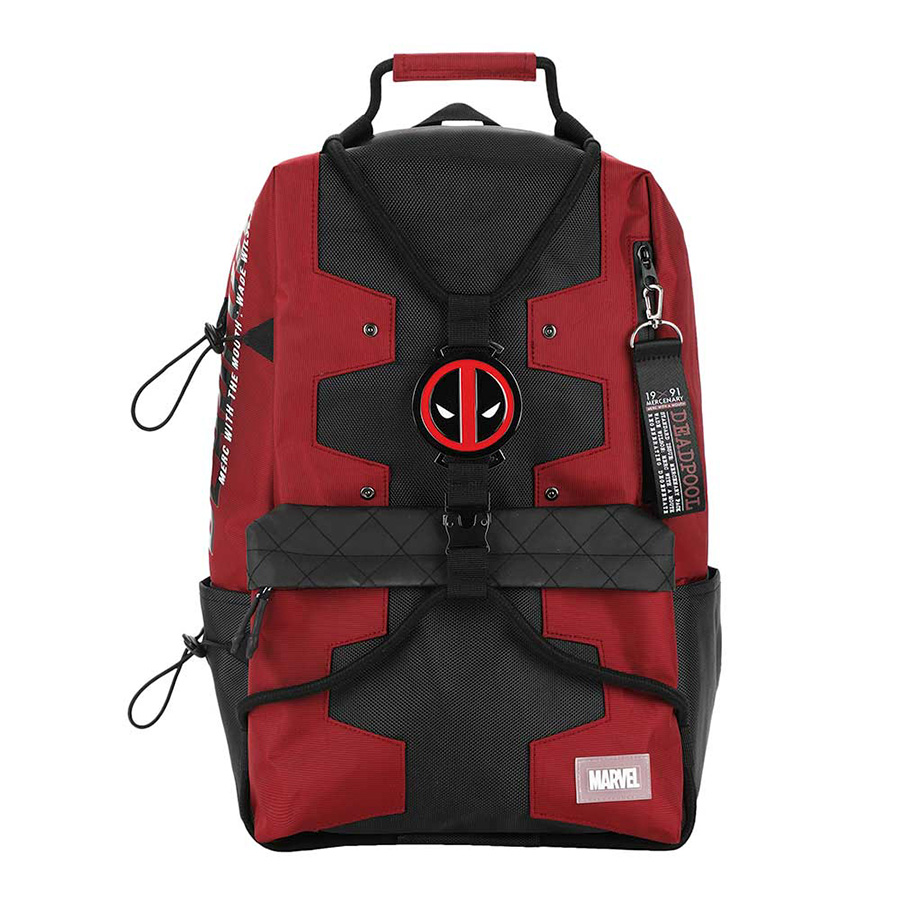 Marvel Deadpool Bungee Suit-Up Character Backpack