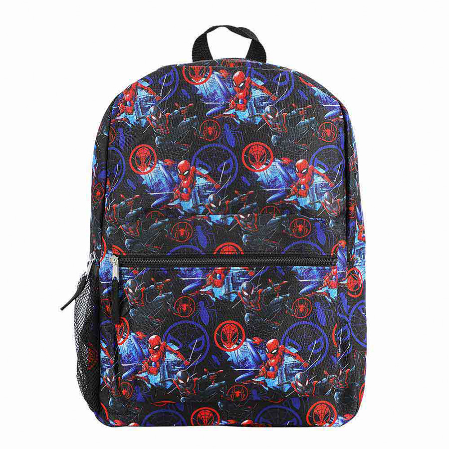Marvel Spider-Man Peter Parker All-Over-Print Backpack