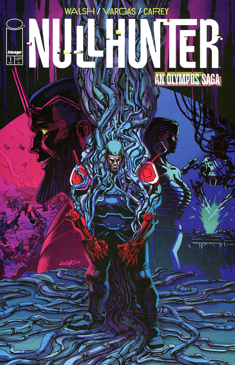 Nullhunter #1 Cover B Variant Gustaffo Vargas Cover