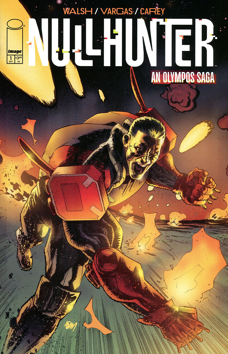 Nullhunter #1 Cover D Incentive Adam Gorham Variant Cover