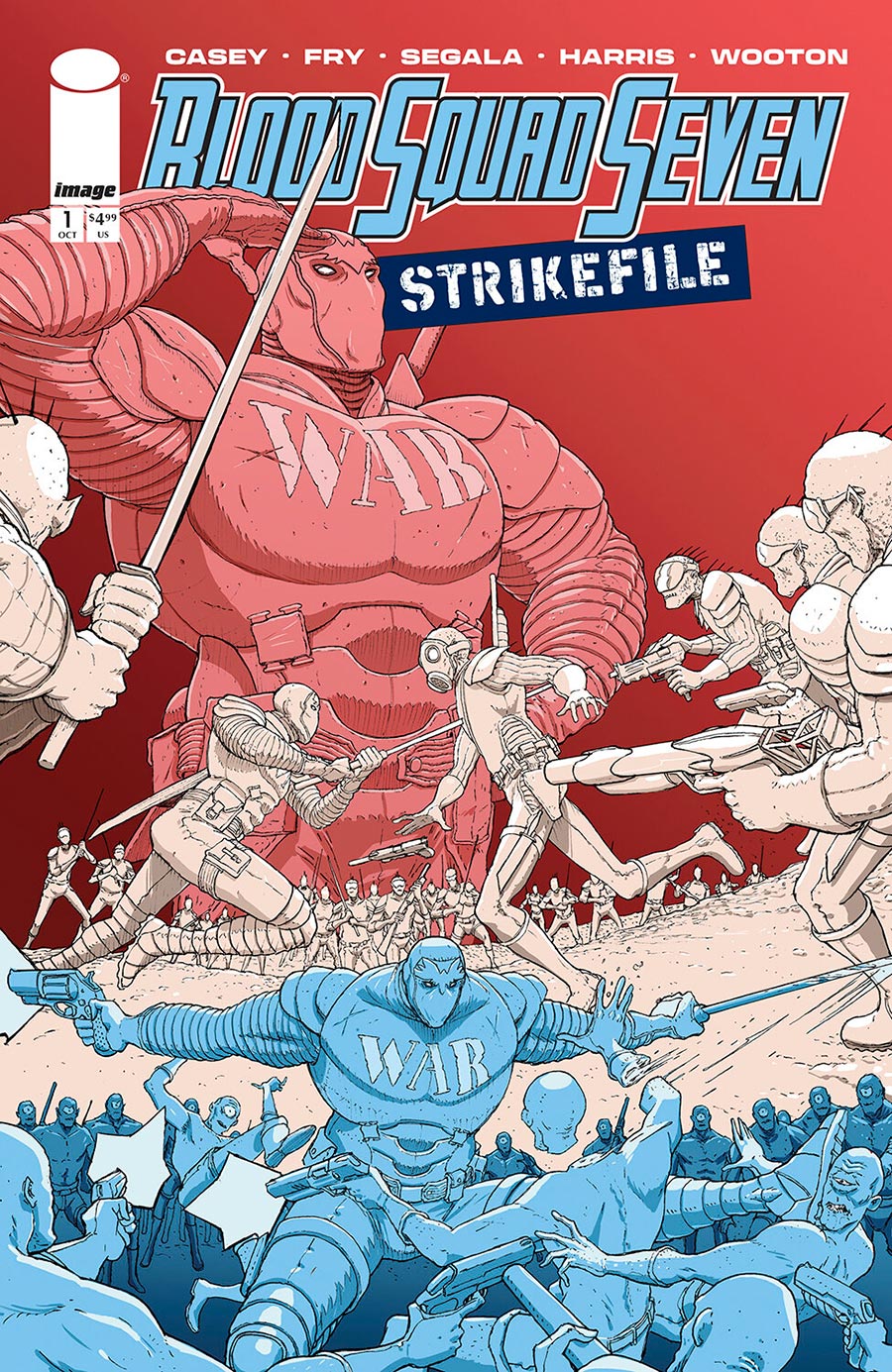 Blood Squad Seven Strikefile #1 (One Shot) Cover C Incentive Nick Pitarra Variant Cover