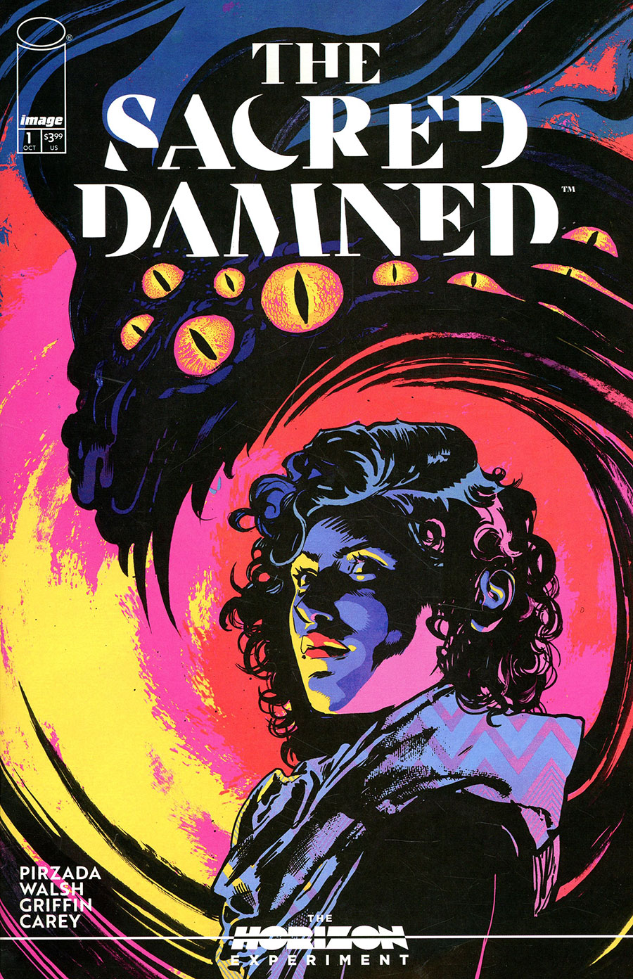 Horizon Experiment The Sacred Damned #1 (One Shot) Cover A Regular Michael Walsh Cover