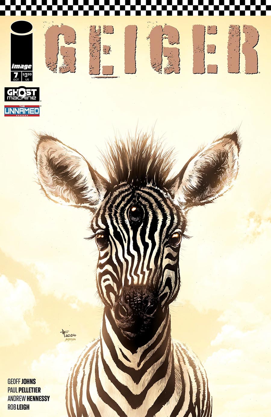 Geiger Vol 2 #7 Cover A Regular Gary Frank & Brad Anderson Cover (Filled Randomly)