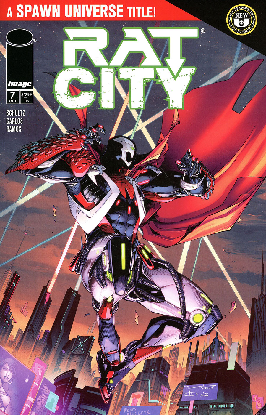 Rat City #7 Cover A Regular Brett Booth Cover