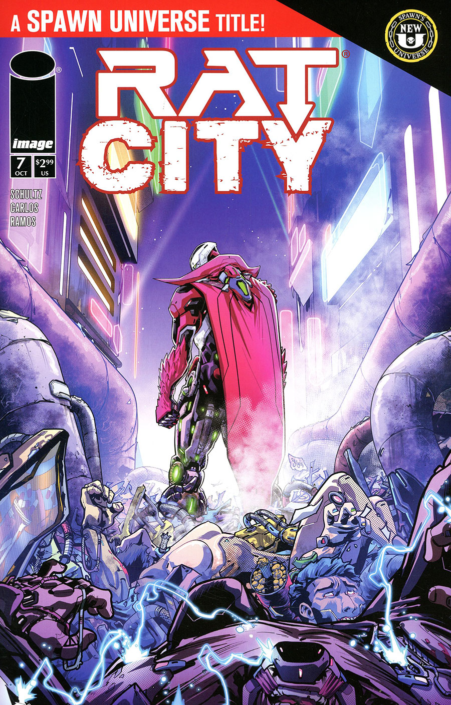 Rat City #7 Cover B Variant Ze Carlos Cover