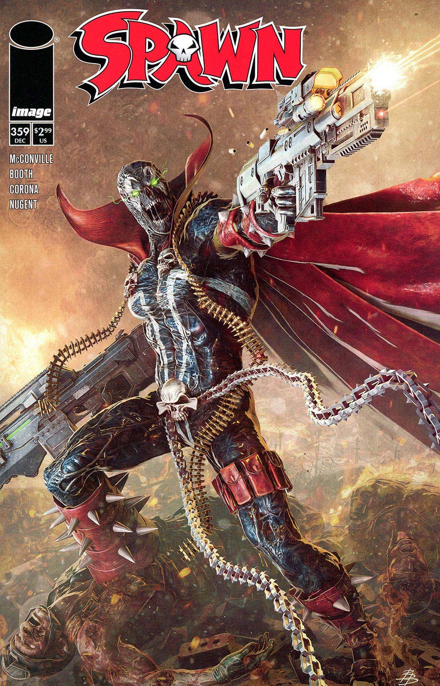 Spawn #359 Cover A Regular Bjorn Barends Cover
