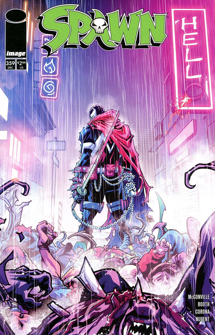 Spawn #359 Cover B Variant Ze Carlos Cover