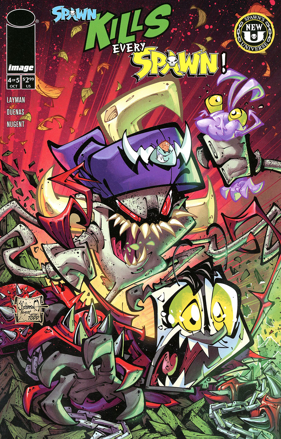 Spawn Kills Every Spawn #4 Cover A Regular Rob Duenas Cover