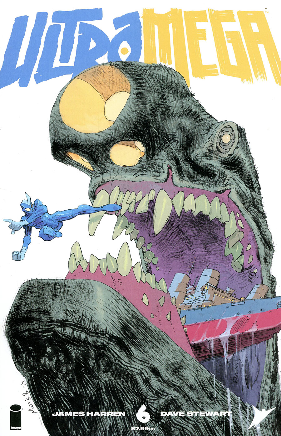 Ultramega By James Harren #6 Cover B Variant Matias Bergara Cover
