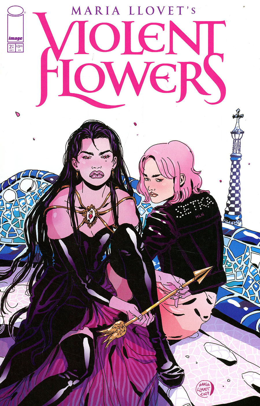 Maria Llovets Violent Flowers #2 Cover A Regular Maria Llovet Cover
