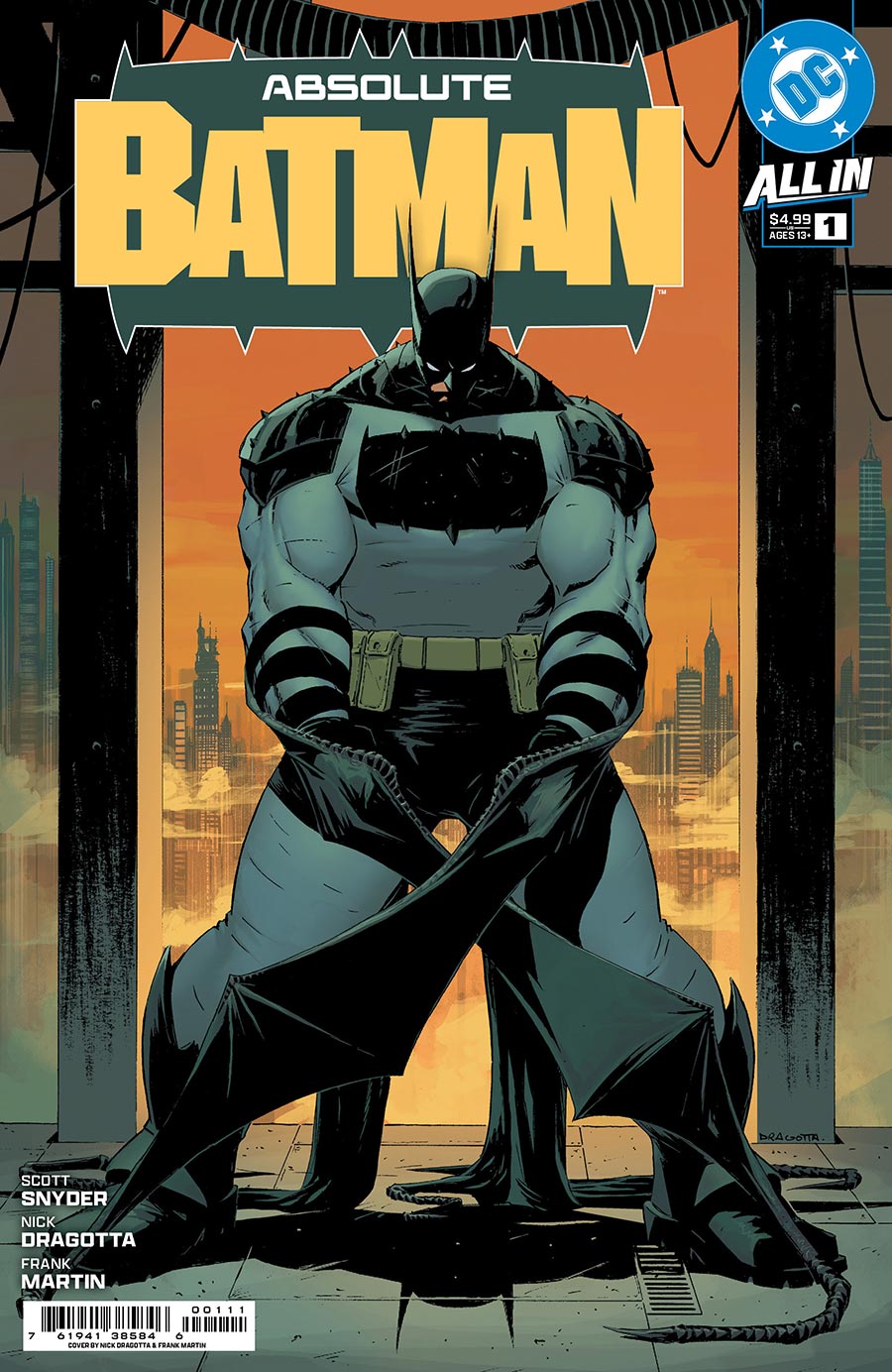 Absolute Batman #1 Cover A Regular Nick Dragotta Cover (DC All In)
