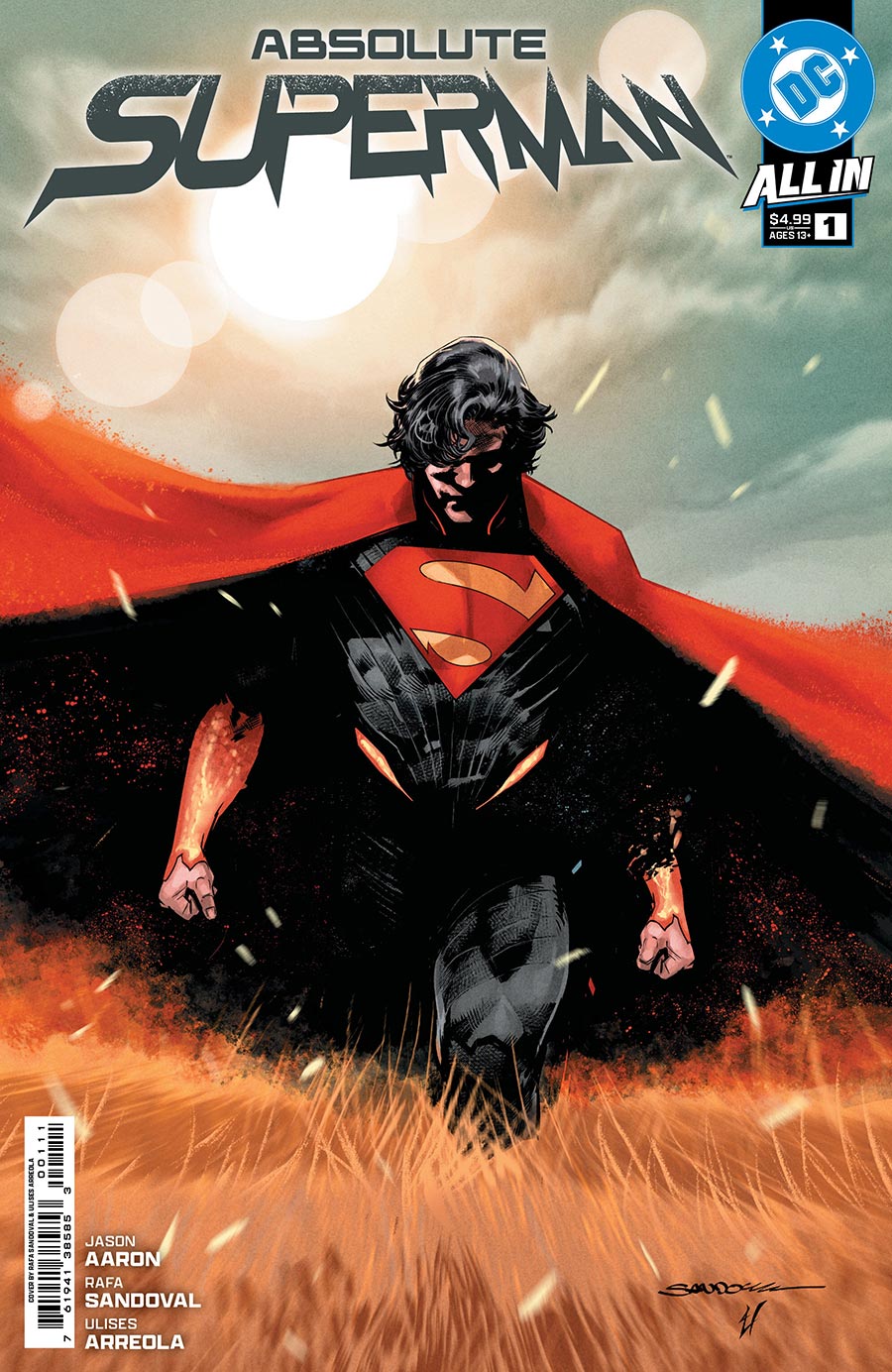 Absolute Superman #1 Cover A Regular Rafa Sandoval Cover (DC All In)(Limit 1 Per Customer)
