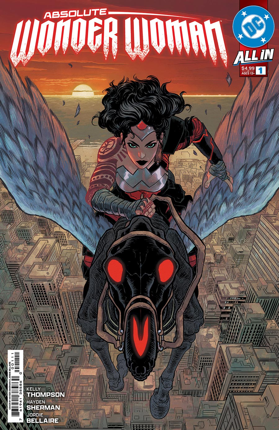 Absolute Wonder Woman #1 Cover A Regular Hayden Sherman Cover (DC All In)(Limit 1 Per Customer)