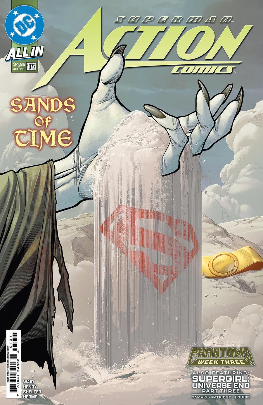 Action Comics Vol 2 #1072 Cover A Regular Clayton Henry Cover (DC All In) (Limit 1 Per Customer)