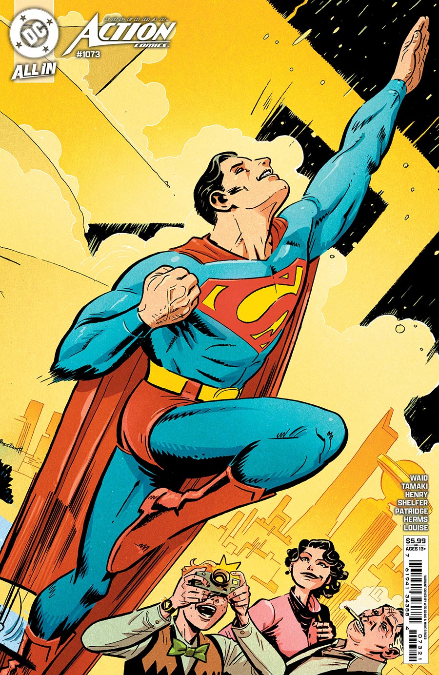Action Comics Vol 2 #1073 Cover B Variant Wes Craig Card Stock Cover (DC All In)