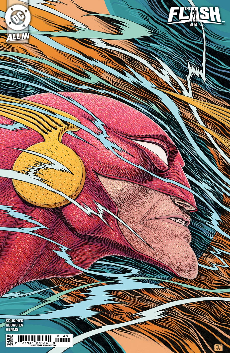 Flash Vol 6 #14 Cover C Variant Ian Bertram Card Stock Cover (DC All In)