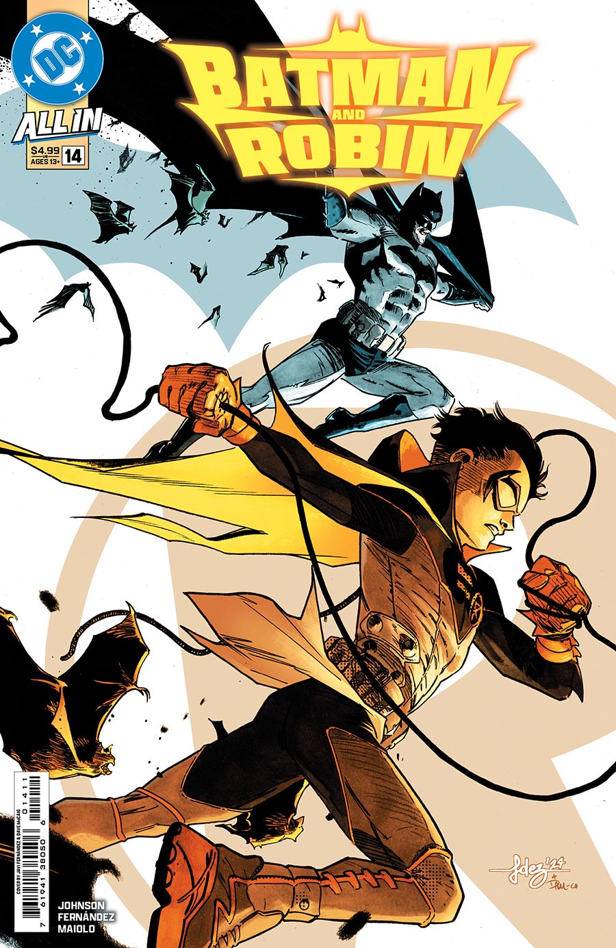 Batman And Robin Vol 3 #14 Cover A Regular Javier Fernandez Cover (DC All In)