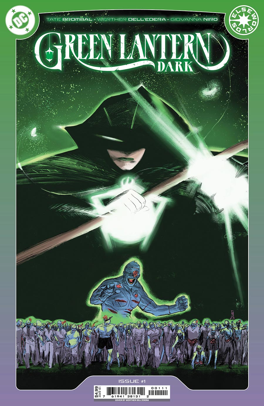Green Lantern Dark #1 Cover A Regular Werther Dell Edera Cover