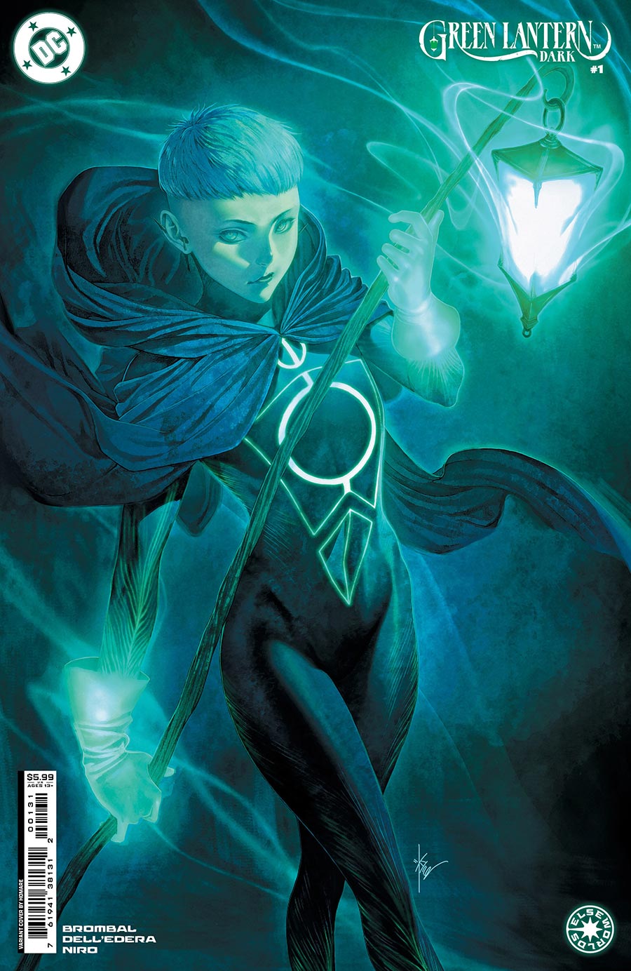 Green Lantern Dark #1 Cover B Variant Homare Card Stock Cover