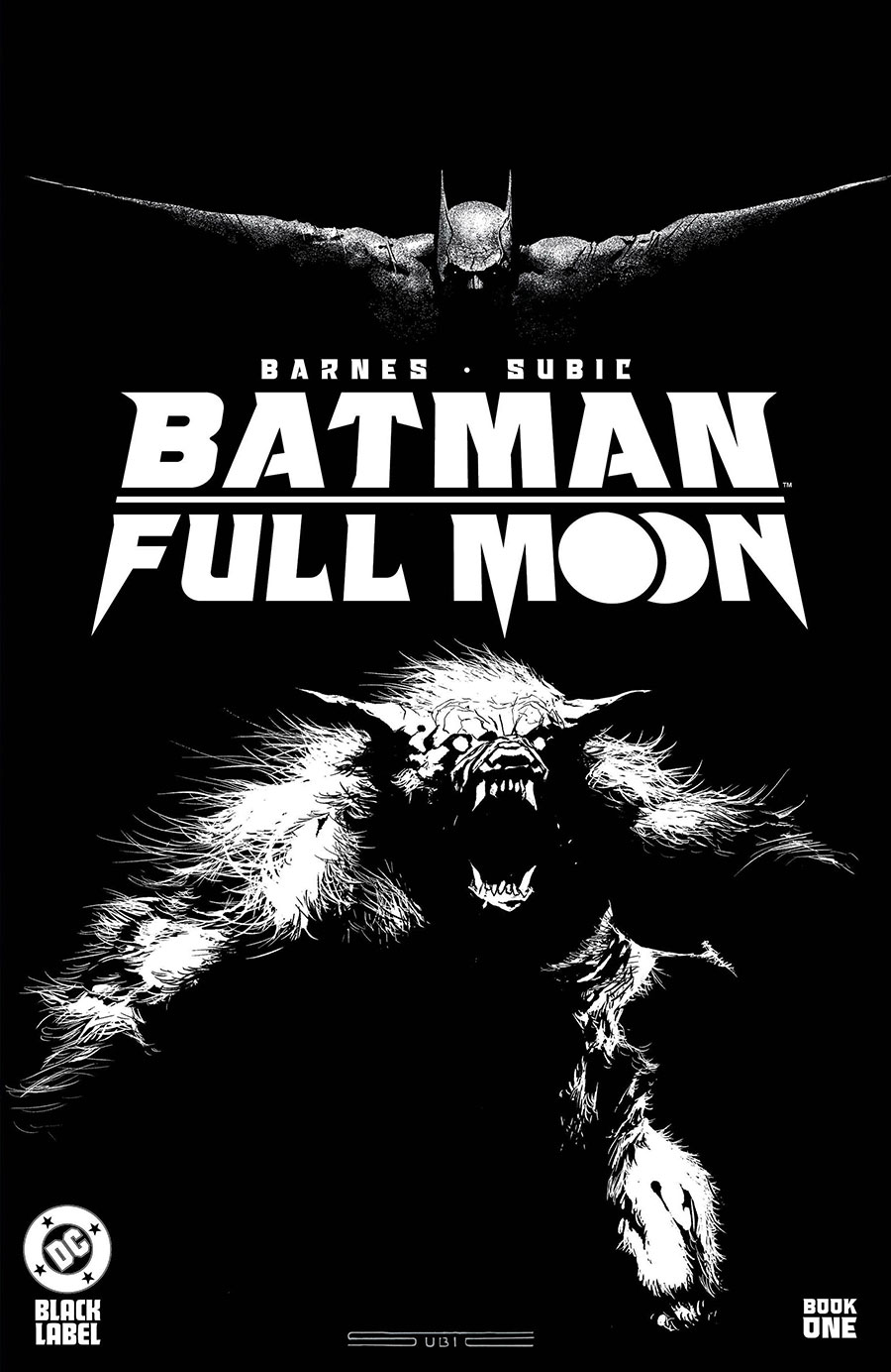 Batman Full Moon #1 Cover A Regular Stevan Subic Glow-In-The-Dark Cover (Limit 1 Per Customer)
