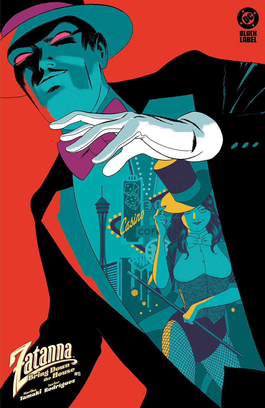 Zatanna Bring Down The House #5 Cover B Variant Marcos Martin Cover