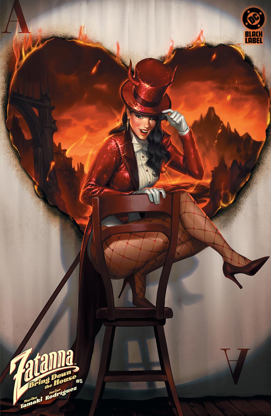 Zatanna Bring Down The House #5 Cover C Variant Oscar Vega Cover