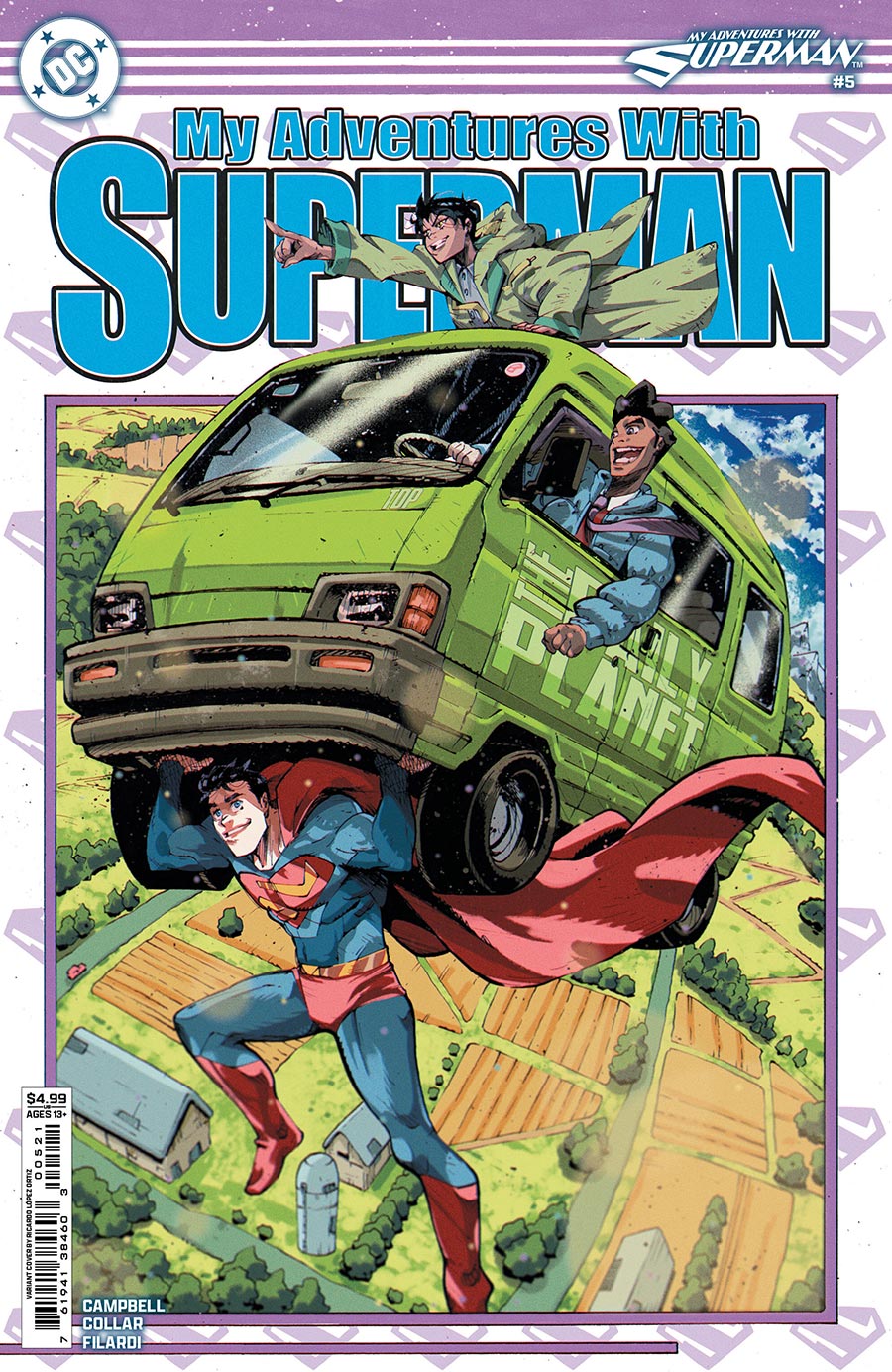 My Adventures With Superman #5 Cover B Variant Ricardo Lopez Ortiz Card Stock Cover