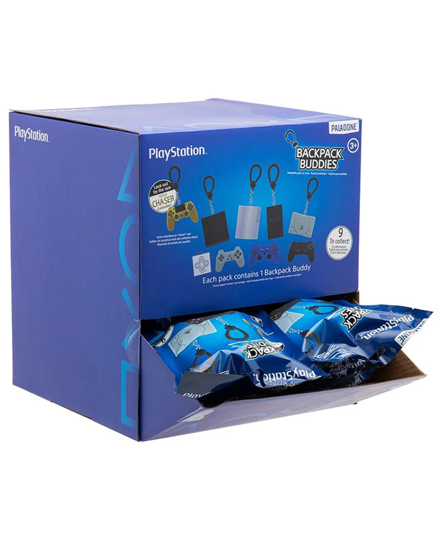 Playstation Toy Controller Hanger Blind Mystery Box 24-Piece Display