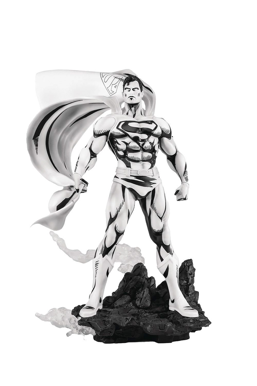 DC Heroes Superman SDCC 2024 Black & White Previews Exclusive 1/8 Scale PVC Statue