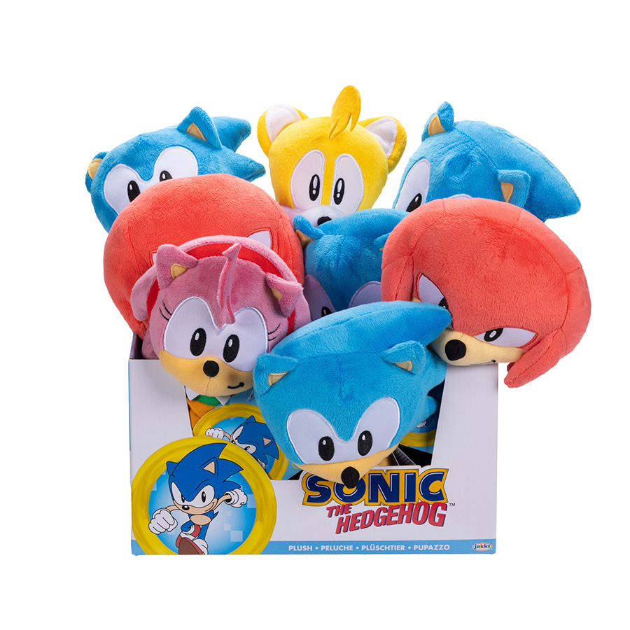 Sonic The Hedgehog 9-Inch Basic Plush Wave 11 Assortment Case