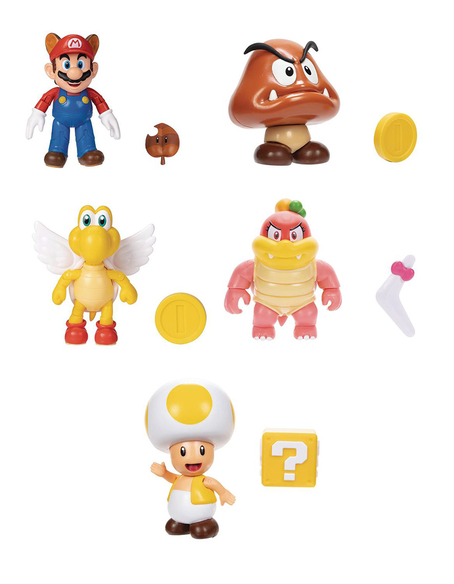 Super Mario 4-Inch Action Figure Wave 39 Assortment Case
