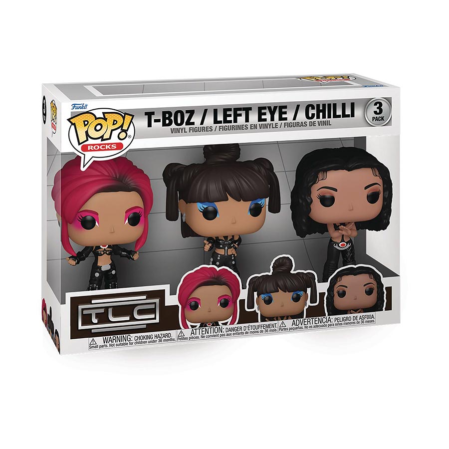 POP Rocks TLC 3-Pack Vinyl Figure