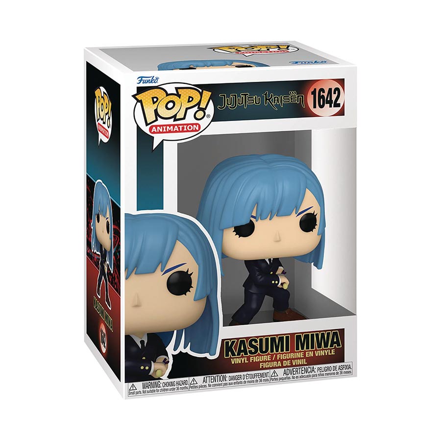 POP Animation Jujutsu Kaisen Kasumi Miwa Vinyl Figure