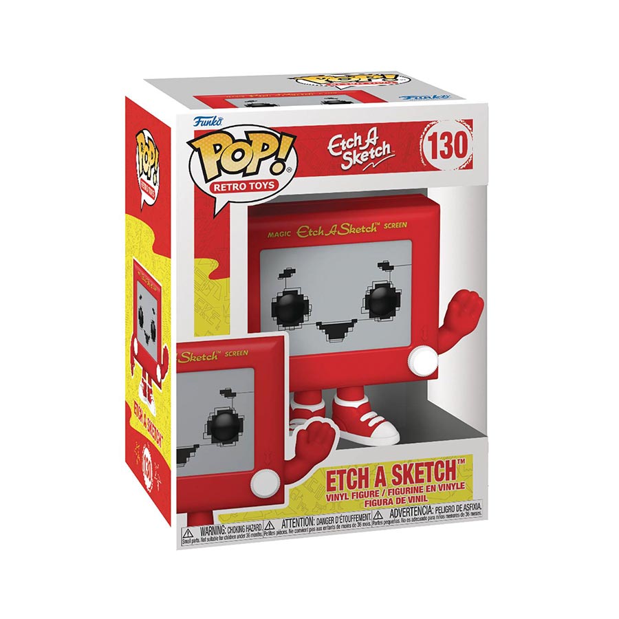 POP Vinyl Retro Toys Etch-A-Sketch Vinyl Figure