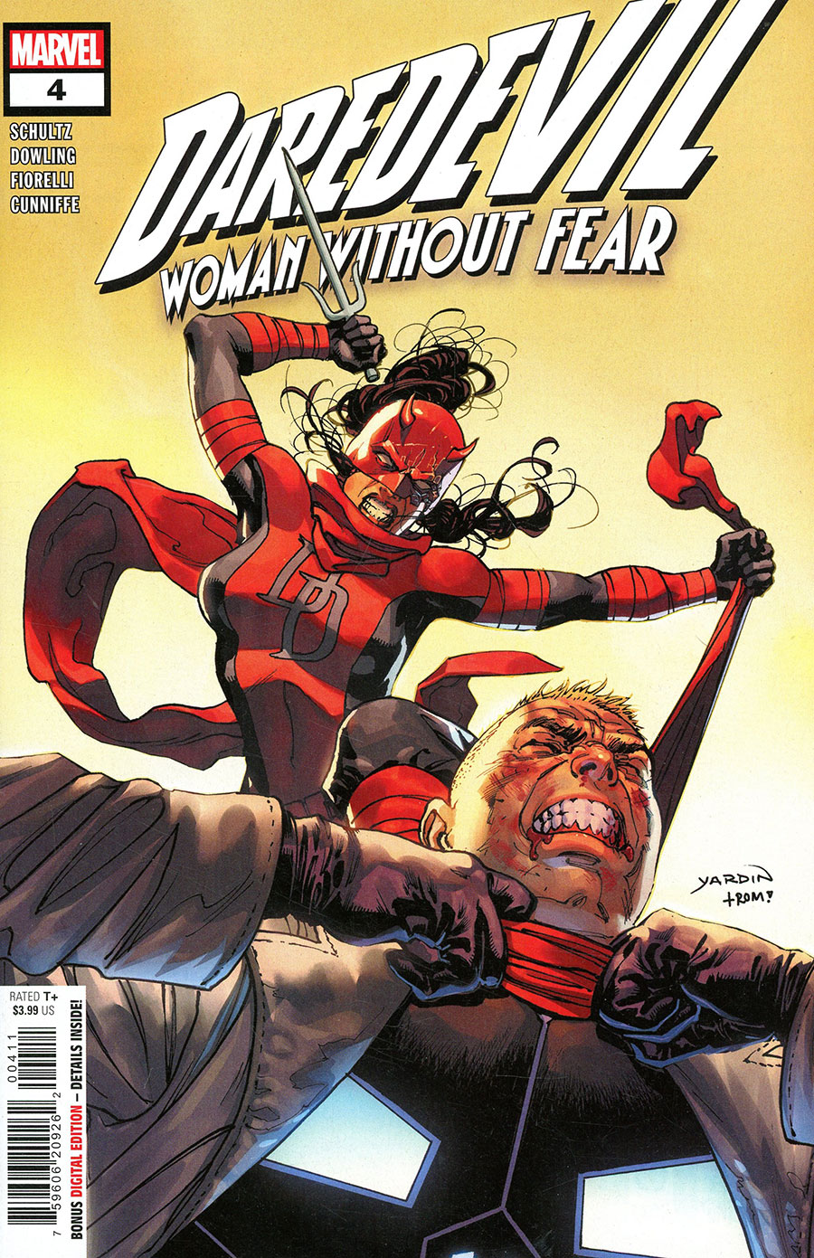 Daredevil Woman Without Fear Vol 2 #4 Cover A Regular David Yardin Cover