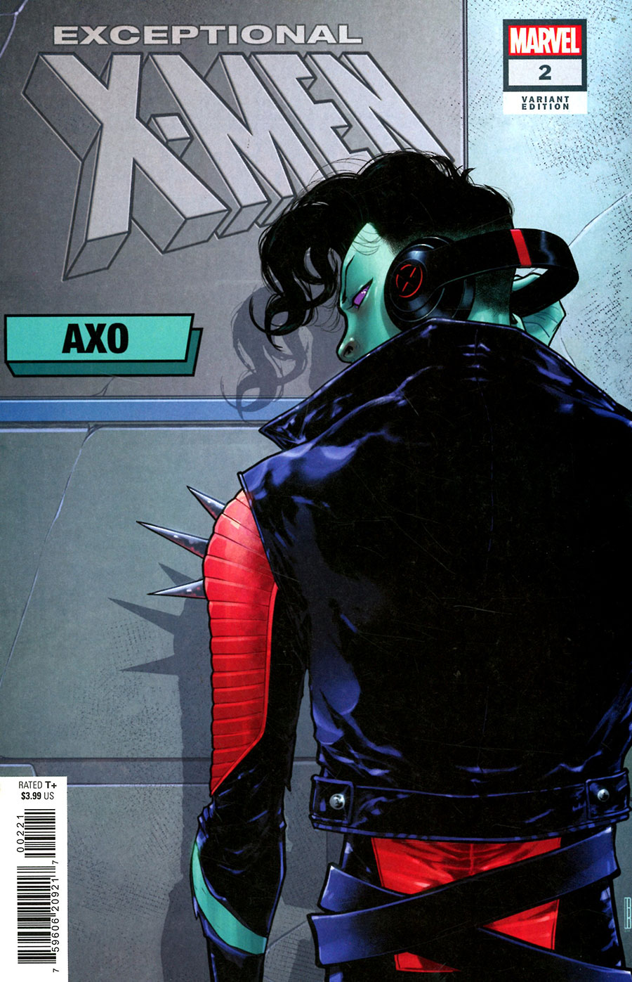 Exceptional X-Men #2 Cover C Variant David Baldeon Axo Cover