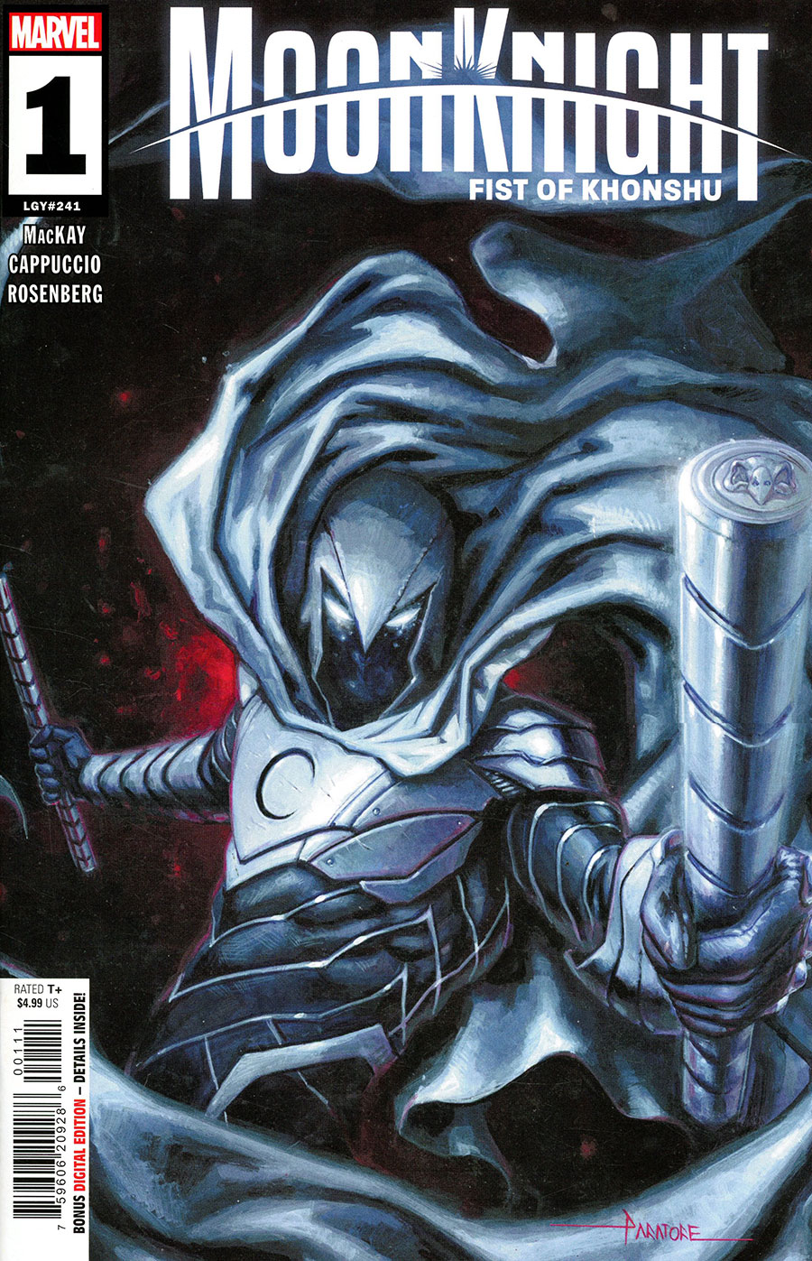 Moon Knight Fist Of Khonshu #1 Cover A Regular Davide Paratore Cover